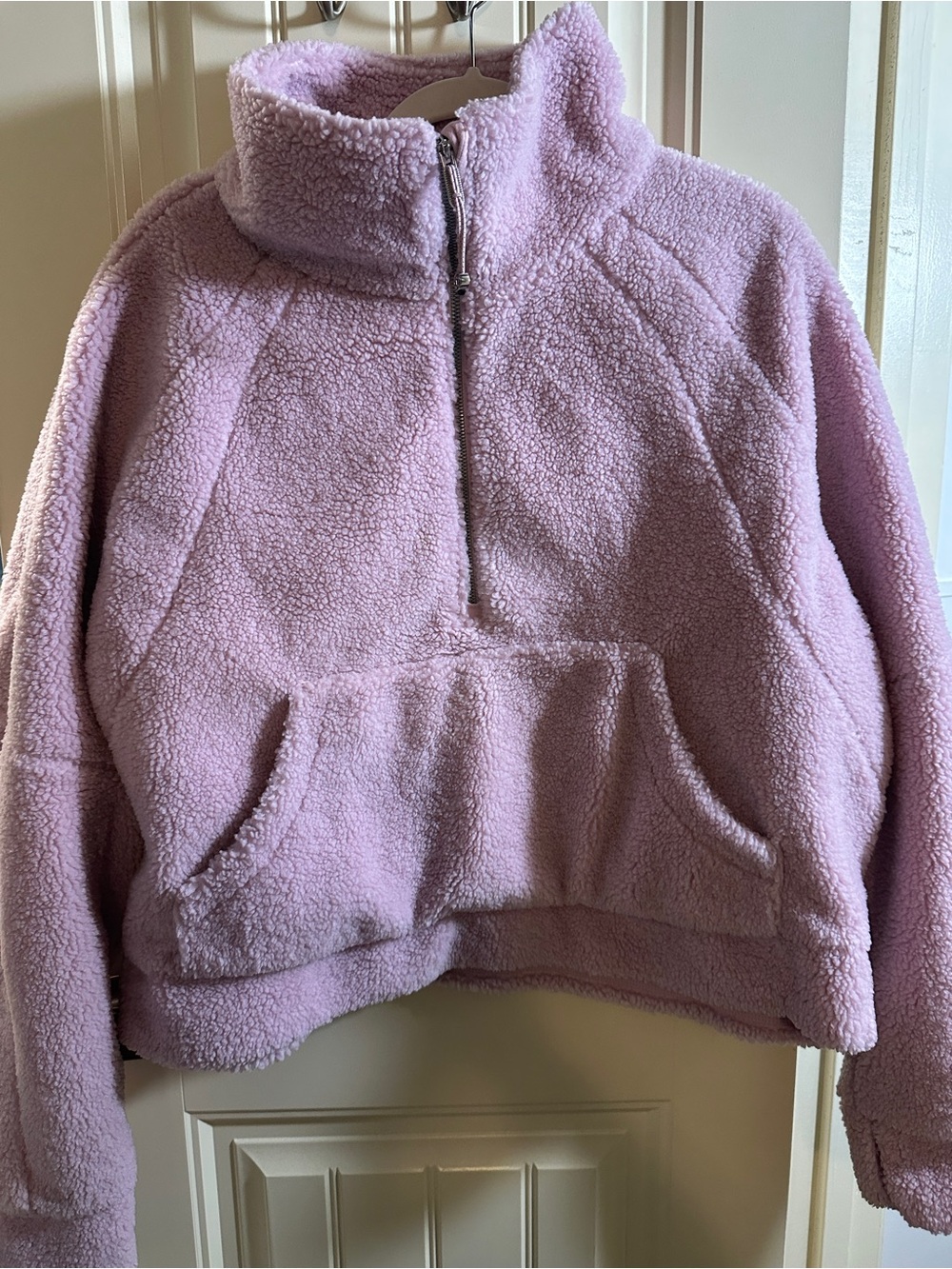 lululemon athletica Plush Half-Zip Sherpa Pullover - Light Lavender